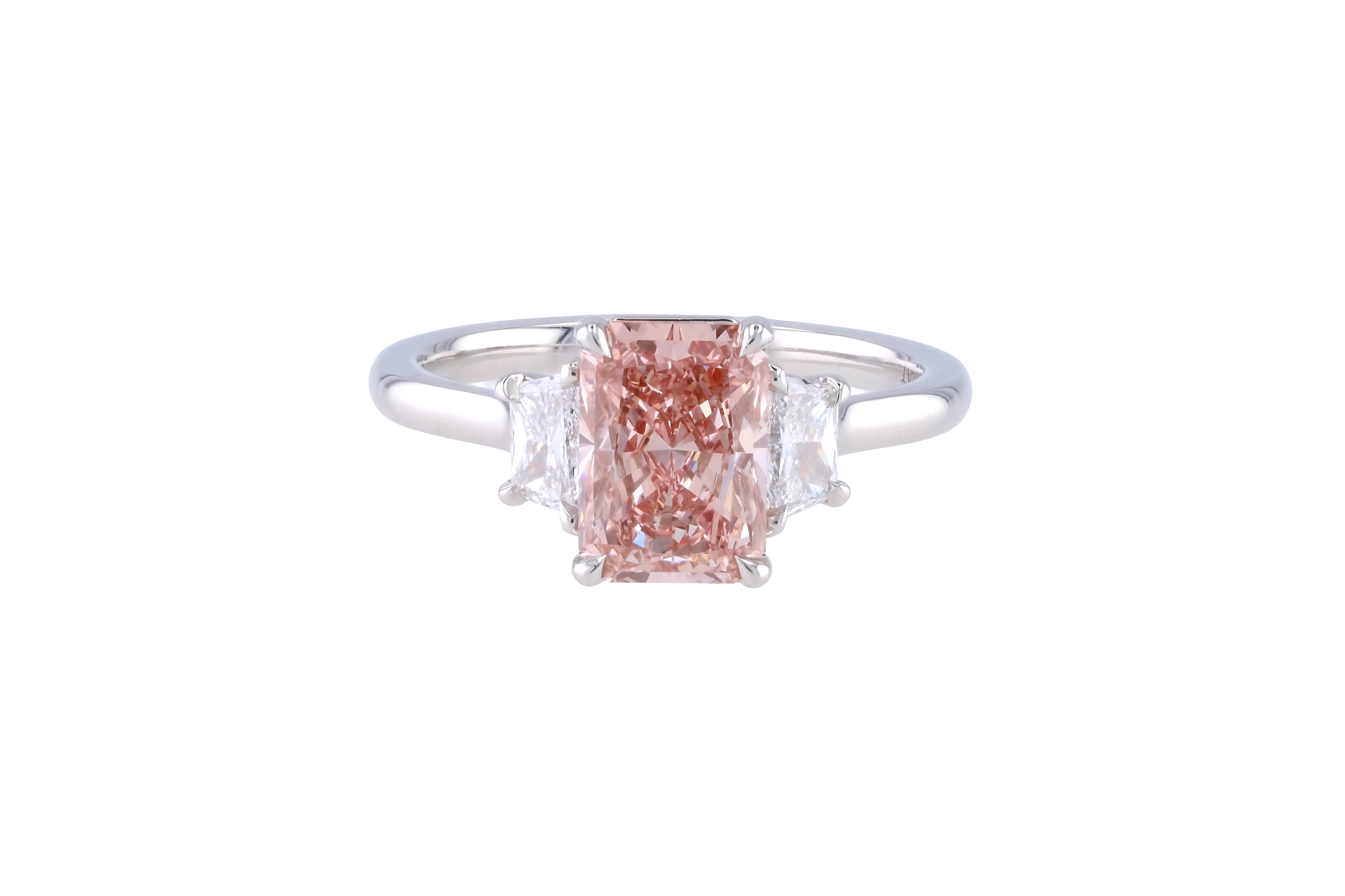 open lace back dress Purple Pink Sapphire Diamond Engagement Ring Rose Gold Marquise Ring