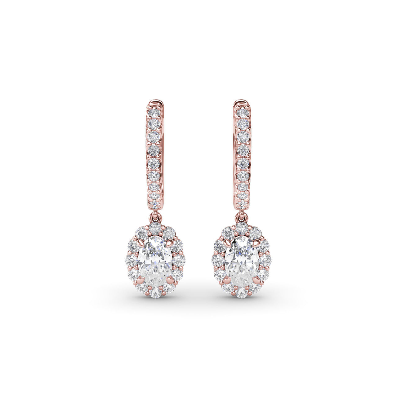 Dazzling Diamond Drop Earrings – Concierge Diamonds