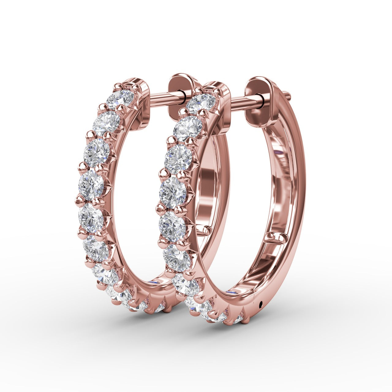 6ct Diamond Hoop Earrings – Concierge Diamonds