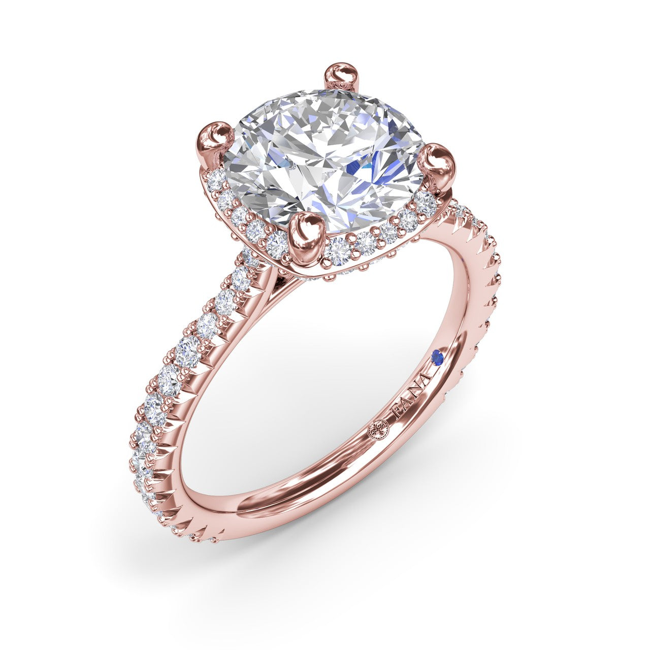Cushion Cut Diamond Halo Engagement Ring – Concierge Diamonds