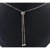 Diamond Riviera Necklace with Adjustable Clasp