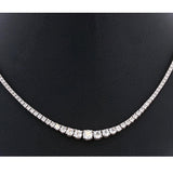 Diamond Riviera Necklace with Adjustable Clasp