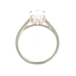 Marquise Diamond Engagement Ring in Yellow Gold Solitaire