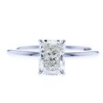 Radiant Cut Diamond Solitaire Engagement Ring