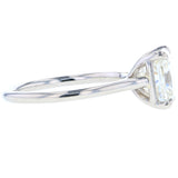 Cushion Cut Solitaire Diamond Engagement ring