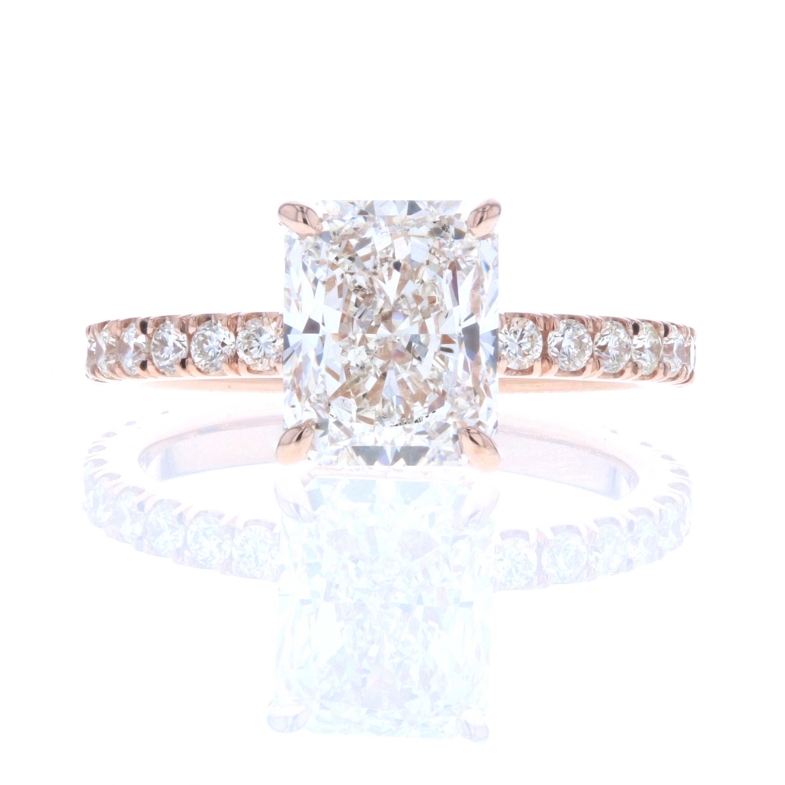 Wedding Bands for Radiant cut engagement ring : r/EngagementRings